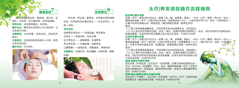 头部养生产品说明书